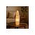 rozsvícená selenit. el. lampa 30cm