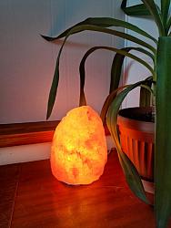 Solná lampa el. na nožičkách - cca 3kg