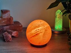 Planeta - Solná lampa el. číslo 5 - cca 3kg/15cm