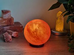 Planeta - Solná lampa el. číslo 6 - cca 3kg/15cm