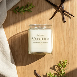 VANILKA - sójová svíce