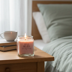 RŮŽE - sójová svíce